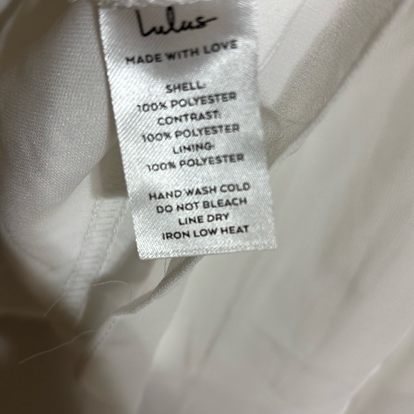 Lulu's White Lace Dress - Picture 13 of 15